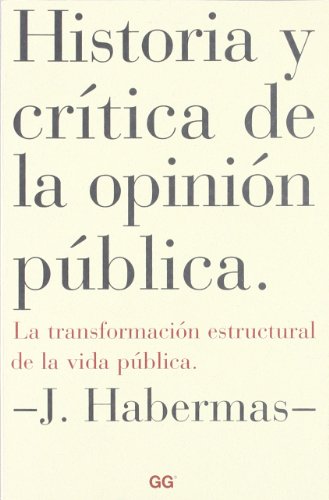 Download Historia y crítica de la opinión pública: La transformación estructural de la vida pública