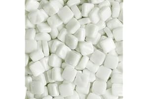 Hobby Island Mosaics Glass Micro Mosaic Craft Tile White Opal