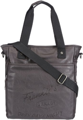 Frankie's Garage B21312229-020 Unisex-Erwachsene Henkeltaschen 31x23x8 cm (B x H x T) Braun (darkbrown 020)