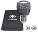 Produktbild Sport Luxus KFZ Toyota Fernbedienung Schlüssel 32 GB USB-Flash Laufwerk. In Geschenk-Box.