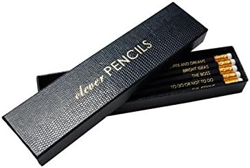 SLOANE STATIONERY CLEVER PENCILS – NAVY BOX OF 10