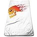 Produktbild Kitchen Hand Towel Orange Skull Fire Durable Antibacterial and Highly Absorbent Reusable Polyester Towel