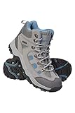 Forro de malla Mountain Warehouse Botas Adventurer Impermeables para Mujer - Duraderas, Transpirables, Empeine sintético y Plantilla Acolchada - Ideales para excursiones y Senderismo Gris Claro 37