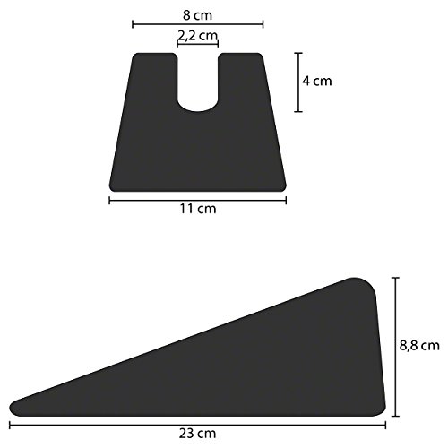 Mobilisationskeil, schwarz - 3