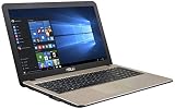 ASUS X540LA-XX265T - Portátil de 15.6' HD (Intel Core i3-5005U, 4 GB de RAM, 500GB HDD, Intel HD Graphics 5500, Windows 10 Home) negro chocolate - teclado QWERTY español