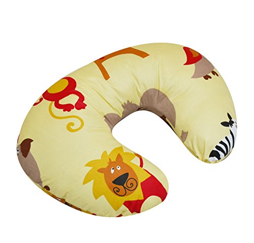 Cuddles Collection Cream Safari Friends Nursing Pillow