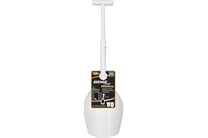 Korky Beehive Max Hideaway 15 in. L x 6 in. Dia. Toilet Plunger