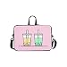 Produktbild Nette Boba Grüntee-getränk Muster Aktentasche Laptoptasche Messenger Schulter Arbeitstasche Crossbody Handtasche Für Geschäftsreisen