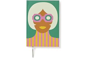 PdiPigna - OLIMPIA ZAGNOLI Collection - Taccuino bianco , non rigato A5, copertina semi-rigida, Verde