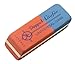 Price comparison product image Universal Runner 00440 Double/Eraser, Eraser Rubber, Red and Blue Classic Beveled Eraser Surfaces