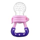 Hosaire Baby Schnuller Mode Kinder Beruhigungssauger Kreativ Silikon Schnuller für 6-18M Mädchen,Junge,Mittlere,Rosa