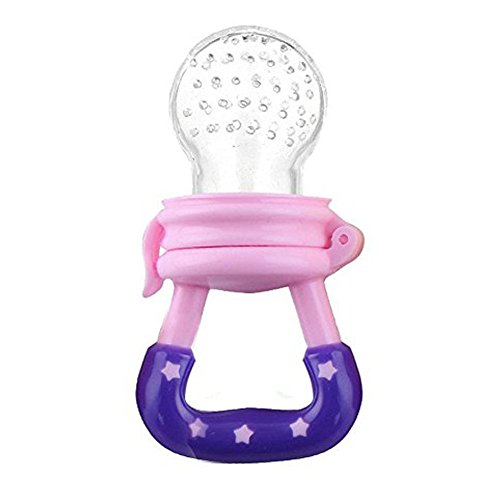 Hosaire Baby Schnuller Mode Kinder Beruhigungssauger Kreativ Silikon Schnuller für 6-18M Mädchen,Junge,Mittlere,Rosa