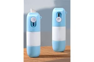 Yicare Thermische Papier-Korrekturflüssigkeit mit Unboxingmesser, 2-in-1 Sichtschutz Artefakt für persönliche Daten, Abdeckung, Auslaufschutz, 2 Stück