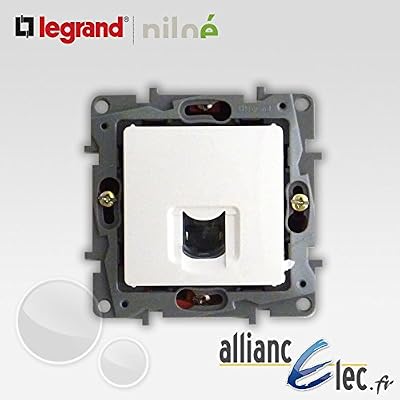 Legrand Prise téléphone, informatique RJ 45 Niloé