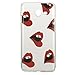 Produktbild Samsung Galaxy J3 2017 Hülle Case, Cozy Hut® [Liquid Crystal] Ultra Dünn [Crystal Case] Transparent Soft-Flex Handyhülle / Bumper-Style Premium-TPU Silikon / Perfekte Passform / Kratzfest Schutzhülle für Samsung Galaxy J3 2017 Case, Samsung Galaxy J3 2017 Cover, Galaxy J3 2017 Case, Galaxy J3 2017 Cover, J3 2017 Case, J3 2017 Cover - rote Lippen