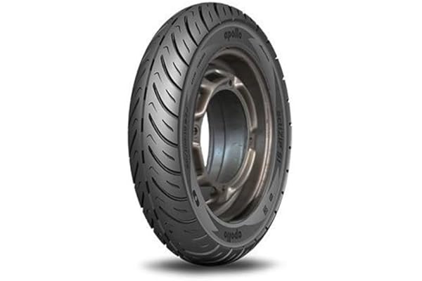 Apollo tyres Actizip S1 90/100-10 Tubeless Bike Tyre, 10 Inches