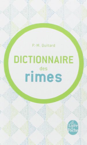 Télécharger Dictionnaire des rimes PDF