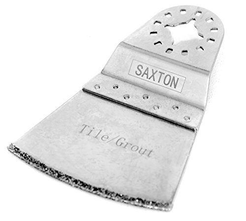 Saxton Diamantklingen SH65DB, 3 x 65 mm, Klingen für Multifunktionswerkzeug Fein Multimaster Bosch Makita - 2