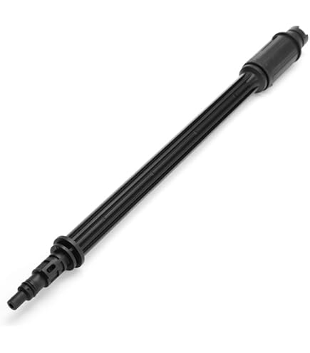 Lot De 9 Rallonges Pour Nettoyeur Haute Pression - Pour Gouttières, Toits, Façades - Connexion Rapide 6,35 Mm