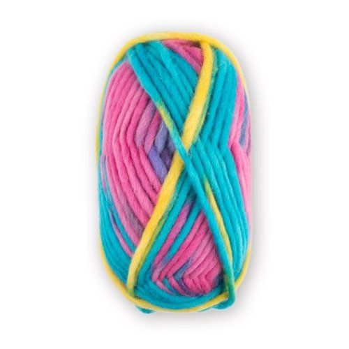 PRO LANA Wash-Filz Batik – Farbe: 273 – 50 g / ca. 50 m Wolle - 2