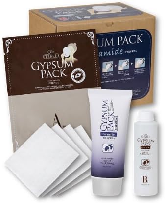 Four gypsum pack sets Face pack Business use