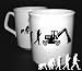 Produktbild Bagger Baggerfahrer Bauarbeiter Baustelle Evolution BÜROTASSE BUEROTASSE TASSE KAFFETASSE MUG