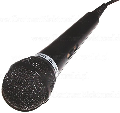 Micrófono dinámico DM-202 (para voz, conector jack 6,3mm mono) alám