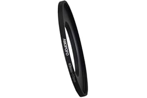 AMOPOFO Bague d'adaptation de filtre 43 mm à 77 mm pour Canon Nikon NEX M4/3 UV, ND, CPL 43-77 mm