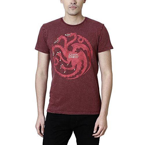 Men's Printed Regular Fit T-Shirt