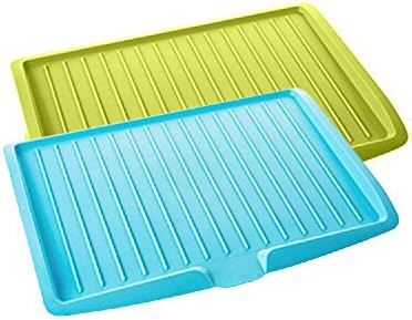 2 Set Kitchen Dishes Draining Rack-Made of PP Draining Board