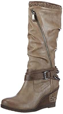 Mustang 1083617, Bottes femme Marron (318 Taupe), 42 EU