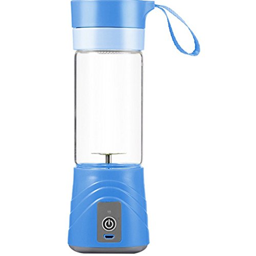 Imported Portable Electric Juicer Cup Mini Blender Fruit Extractor Squeezer DIY Blue RS.1430 (62.00% Off) - Amazon