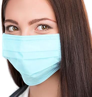 Mediweave 3 Ply Non-Woven Filter 20 GSM Face Mask-Pack of 100