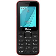 Wiko Lubi 4 Blister Téléphone portable débloqué 2G (Ecran: 1,7 pouces - 64 Mo - Double SIM) Noir/Pink Candy