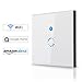 Produktbild Touch Schalter, M.Way WiFi Touch Panel Schalter, Touchscreen Lichtschalter mit Fernbedienung, Wasserdichter Wandschalter Schalter, und funktioniert mit Amazon Alexa und Google Home