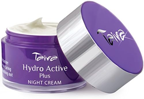TAIVA Hydro Active Plus Night Cream, Solution for Dry Skin and Very Dry Skin, 100% Satisfaction, Moisturiser, Silicone and Paraben Free
