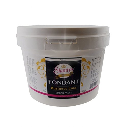 Preisvergleich Produktbild Shantys Fondant Business Line - WEISS - 6 Kg