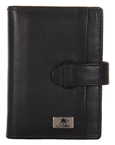 AM Leather Black Credit ATM and business Card Case RS.299 (82.00% Off) - Amazon