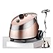 Produktbild QqHAO Kleiderständer Steamer Steamer Steamer 2000W Power Mit 360 Grad Swivel Hanger Edelstahl Big Water Tank (Champagner-Gold) W