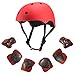 Produktbild Surenhap Skateboard Helm Kinder Set, 7 in 1 Schutzausrüstung mit Schonersets Knieschützer Handgelenkschoner für Mädchen Junge