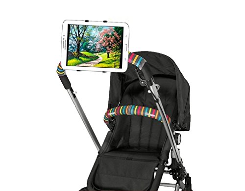 Preisvergleich Produktbild Tablet halterung Kinderwagen tablet halterung auto tablet halterung Kombikinderwagen kfz halterung tablet halter auto tablet autohalterung tablet halterung kopfstütze Kompatibel mit iPad 2 3 4 Ipad Air Ipad Mini Galaxy Tab Tab S Note Pro Nexus 7 Kindle Fire HD 6 7 Fire HDX 78.9 Fire 2 und andere tablet pc schwarz