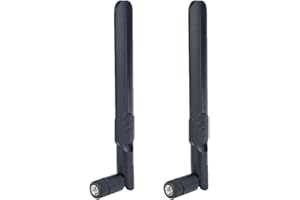 HIAOEY Dual Band WiFi Antenna with SMA Male, 2G 3G 4G 8dBi WIFI Antenna for Wireless Video Security IP Camera Recorder Surveillance Recorder Truck Trailer Rear View Backup Camera Reversing Monitor