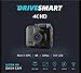 Price comparison product image DriveSmart 4K Ultra HD Dash Cam DVR, In-Car Dashboard Accident Camera, Crash For Cash Recorder With Hardwire Lead, Parking Mode, Wifi, GPS & 2.4" LCD Display