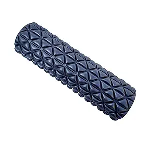 Gymaholic Massage Roller , Foam Roller for Body , Massage roller for legs and back pain, gym workouts, yoga and fitness (Length 33Cms)