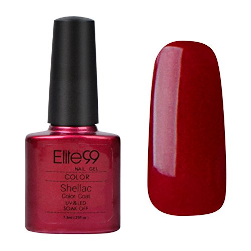 Elite99 UV Nagellack Gel Polish Farbgel Nagelgel Gellack Pure farben Geschenk NEU (1x7.3ML)