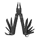 Produktbild Leatherman REBAR schwarz Multitool Werkzeug Edelstahl brüniert LTG 831563 mit Zange, Spitzzange, Drahtschneider, Säge, Feile, Schraubendreher, Lineal, Abisolierklinge und Holster