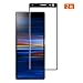 Produktbild GEEMEE für Sony Xperia 10 panzerglasfolie Schutzfolie, 9H Filmhärte Gehärtetem Schutzglas, Vollständige Abdeckung, Hohe Empfindlichkeit Panzerglas Displayschutzfolie (Schwarz)-2 Pack