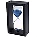 Produktbild TVKL Sanduhr mit Sanduhr-Holzrahmen, schwarzer Rahmen, blauer Sand (schwarzer Rahmen, blau) 60 min