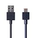 Produktbild Emartbuy® Schwarz Genuine Sony Micro USB Synchronisierungs Daten Ladekabel Großpackung Suitable for Sony Xperia Z5 Compact, Xperia Z5, Xperia Z5 Premium, Xperia M4 Aqua, Xperia M5, Xperia C5 Ultra, Xperia E4, Xperia E4g, Xperia M2, Xperia Z3, Xperia Z3 Compact
