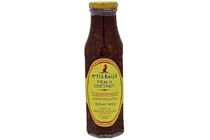 SUNATURE Mrs Ball's Pfirsich-Chutney, 470 ml, 4 Stück